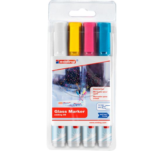 edding 95 Glass Marker Set