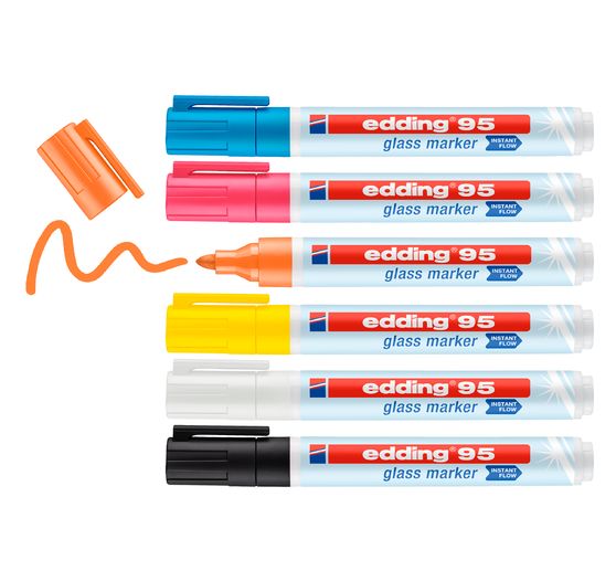edding 95 Glass Marker-Set