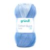 Fil Gründl « Cotton Quick Batik » Bleu clair/Bleu moyen/Bleu foncé
