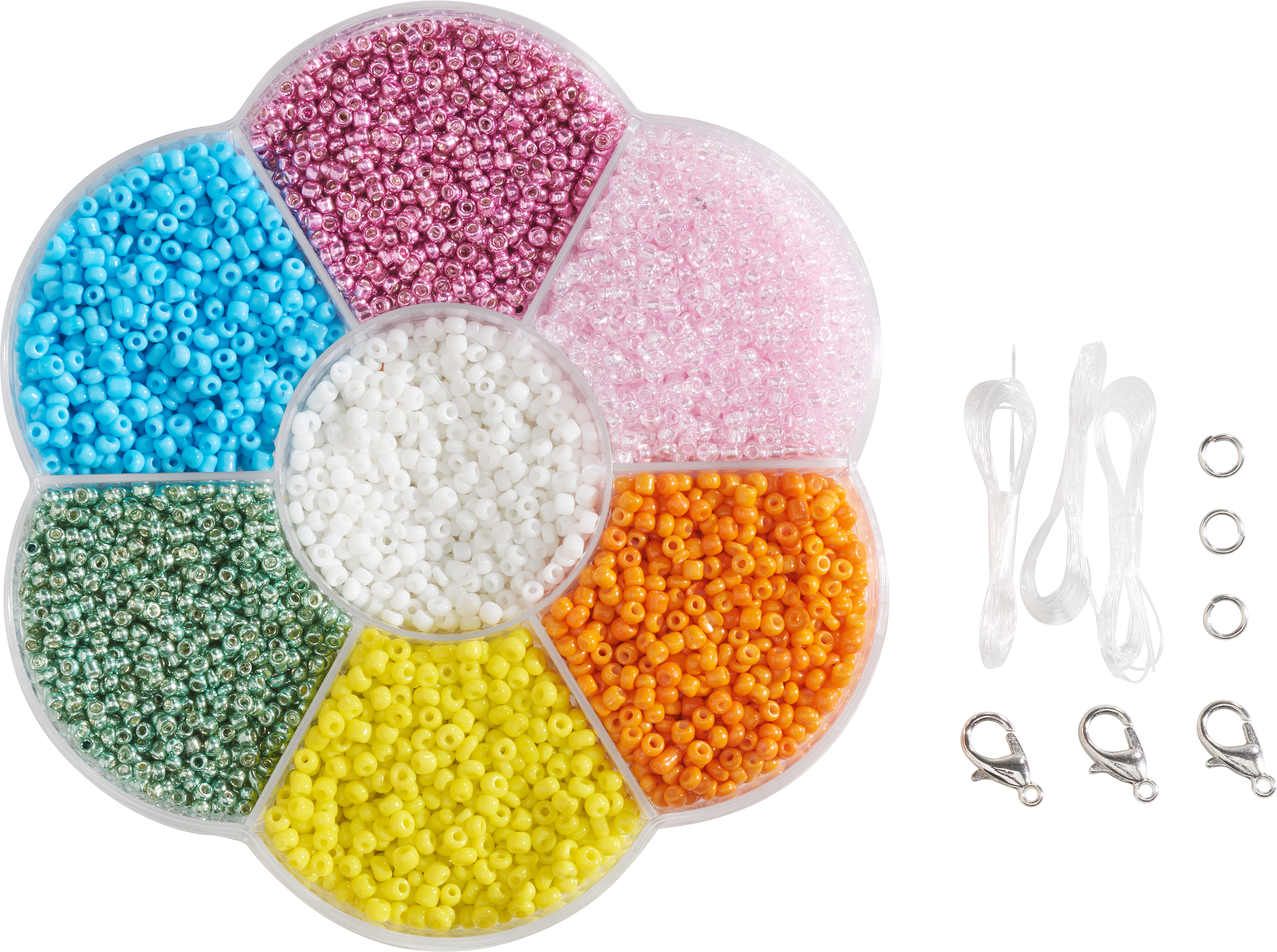 Yholin Lot De 3 000 Perles De Rocaille En Verre De 3 Mm 8/0 Pour Loisirs Créatifs, Bracelets, Colliers, Bijoux – Perles D'espacement Violet Lavande Avec Pince à épiler