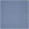 Tissu mousseline en coton au mètre « Uni » Bleu baltic