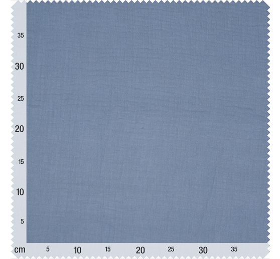 Musselin-Baumwollstoff "Uni"