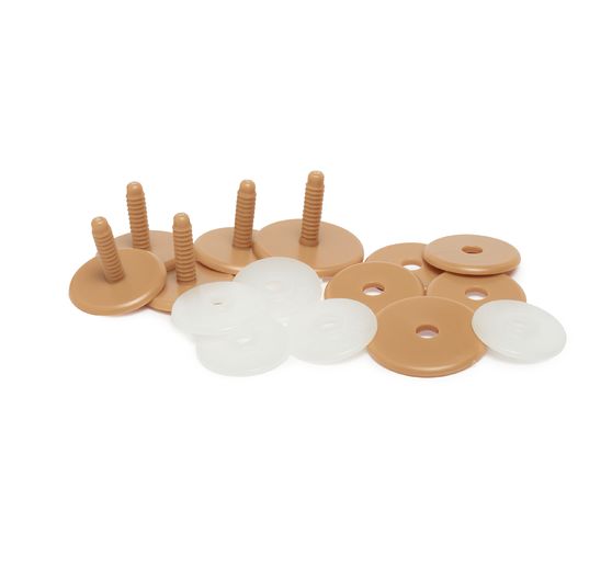 Gelenkscheiben-Set für Bären, 4 x 30 mm, 1 x 35 mm