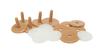 Gelenkscheiben-Set für Bären, 4 x 30 mm, 1 x 35 mm
