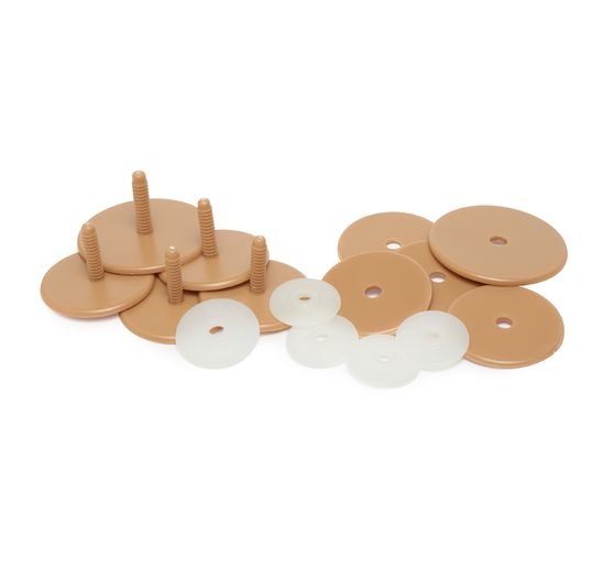 Gelenkscheiben-Set für Bären, 4 x 45 mm, 1 x 55 mm