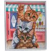 Diamond Painting "Picture Frame Crystal Art" Kittens