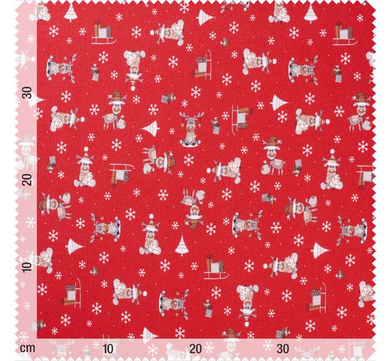 Jersey-Stoff "Elch Ruby"