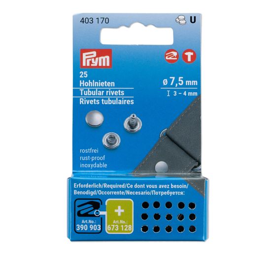 Prym Hollow rivets