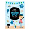 Livre « Das Stickerbuch zum Schulstart » Bleu