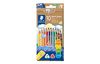 Crayons de couleur STAEDTLER Noris colour « Jumbo » + taille-crayon