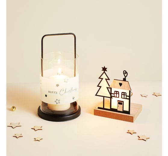 Photophore lanterne VBS &laquo; Noir &raquo;