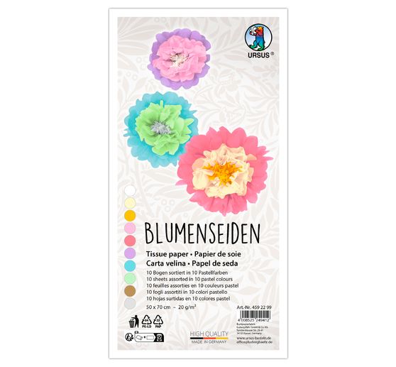 Blumenseiden-Sortiment