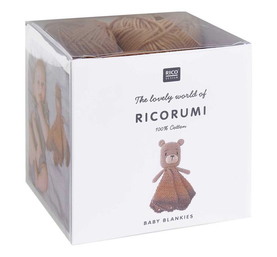 Rico Design Ricorumi Crochet set "Baby Blankies"