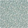 Tissu imprimé aspect lin « Feuillage »