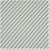 Tissu imprimé aspect lin « Cercles de feuilles » Nature Green