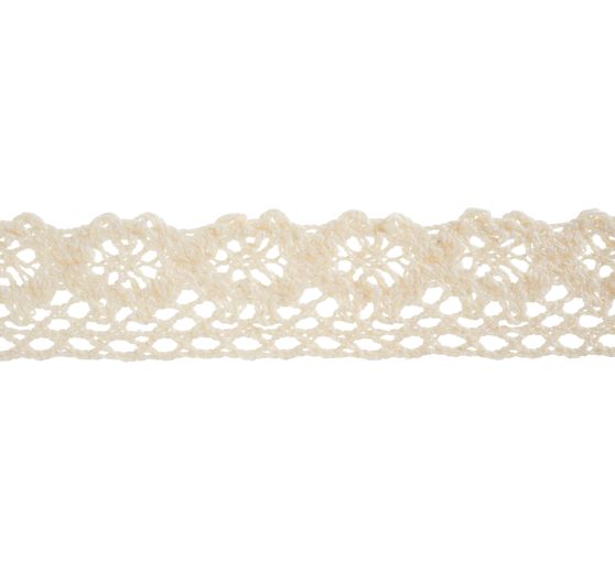 Ruban dentelle VBS « Crème »