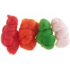 VBS Felting wool, 4 x 16 g Autumn