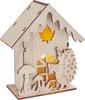 VBS Wooden building kit "Autumn house", incl. LEDs