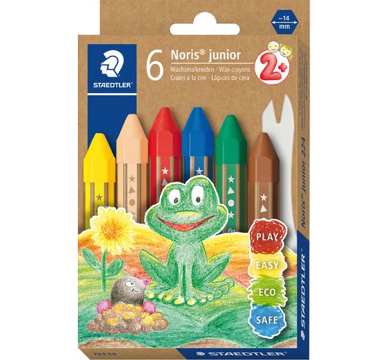 Crayons à la cire Noris junior