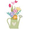 Sizzix Thinlits Punching template by Catherine Pooler Sprinkled with Love