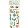 Rub On Transfer paper "Masquerade" Beauty