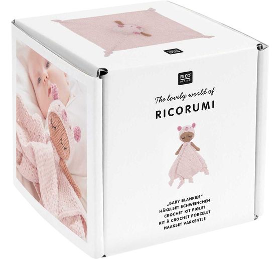 Rico Design Ricorumi Häkelset "Baby Blankies"