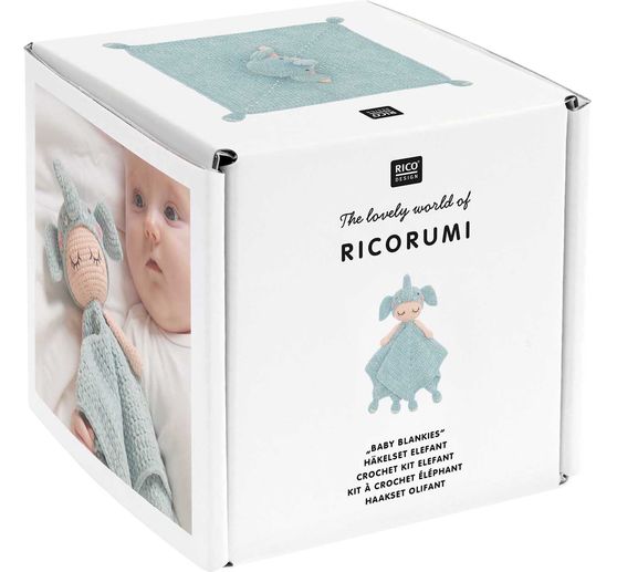 Rico Design Ricorumi Häkelset "Baby Blankies"