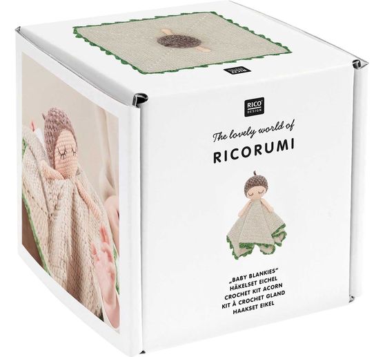 Rico Design Ricorumi Häkelset "Baby Blankies"