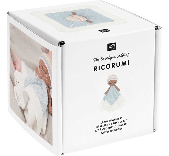 Rico Design Ricorumi Häkelset "Baby Blankies"