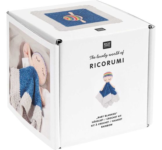 Rico Design Ricorumi Häkelset "Baby Blankies"