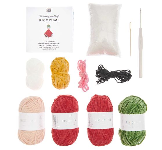 Rico Design Ricorumi Häkelset "Baby Blankies"