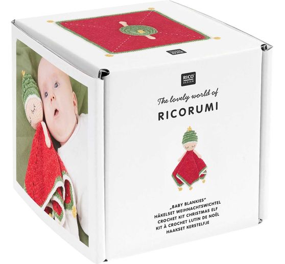 Rico Design Ricorumi Häkelset "Baby Blankies"
