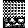Stencil "Master of Magic" Cards Pattern