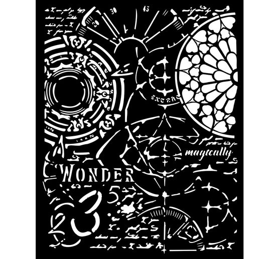 Stencil "Master of Magic"