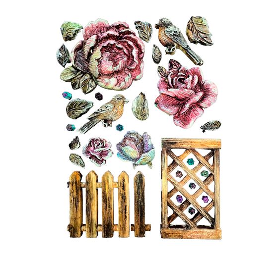 Moule en silicone « House of Roses »