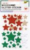 Moosgummi Glitter-Sticker