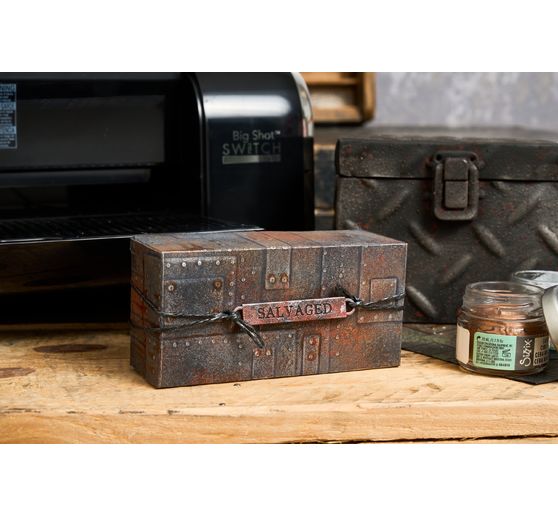 Sizzix A5 3D Embossing template by Tim Holtz