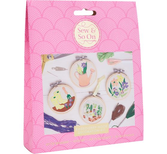 Sew and So On, Embroidery Hoop Decorations