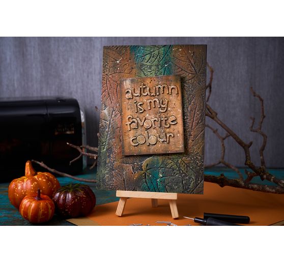 Gabarit d'embossage 3D Sizzix A5 by Tim Holtz
