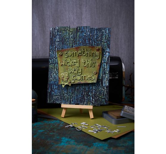 Gabarit d'embossage 3D Sizzix A5 by Tim Holtz