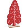 VBS Felt standing decoration "Christmas tree" Red