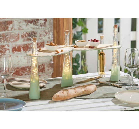 Bouteilles en verre VBS « Geo », set de 3