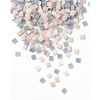Glas-Mosaiksteine Mix, farbig sortiert Irisierend