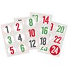 Stickers "Advent numbers" Classic
