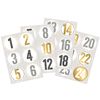 Stickers "Advent numbers" Elegant