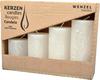 Adventskerzen "Rustic", abgestuft, 4er-Set