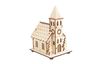 VBS Wooden building kit "Church" incl. LED