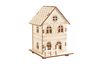 VBS Wooden building kit "House with fence"