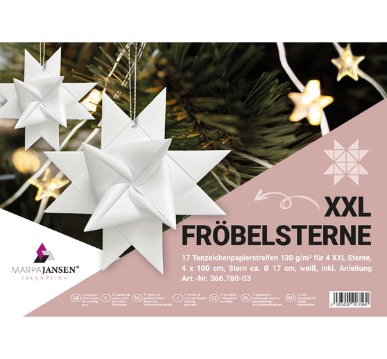 XXL Fröbelsterne