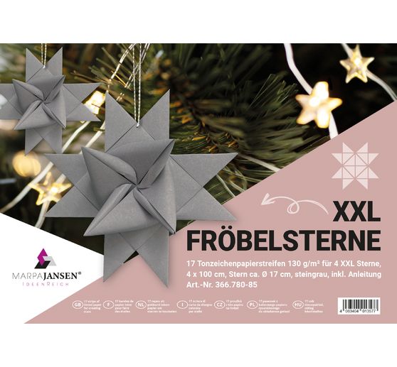XXL Fröbelsterne